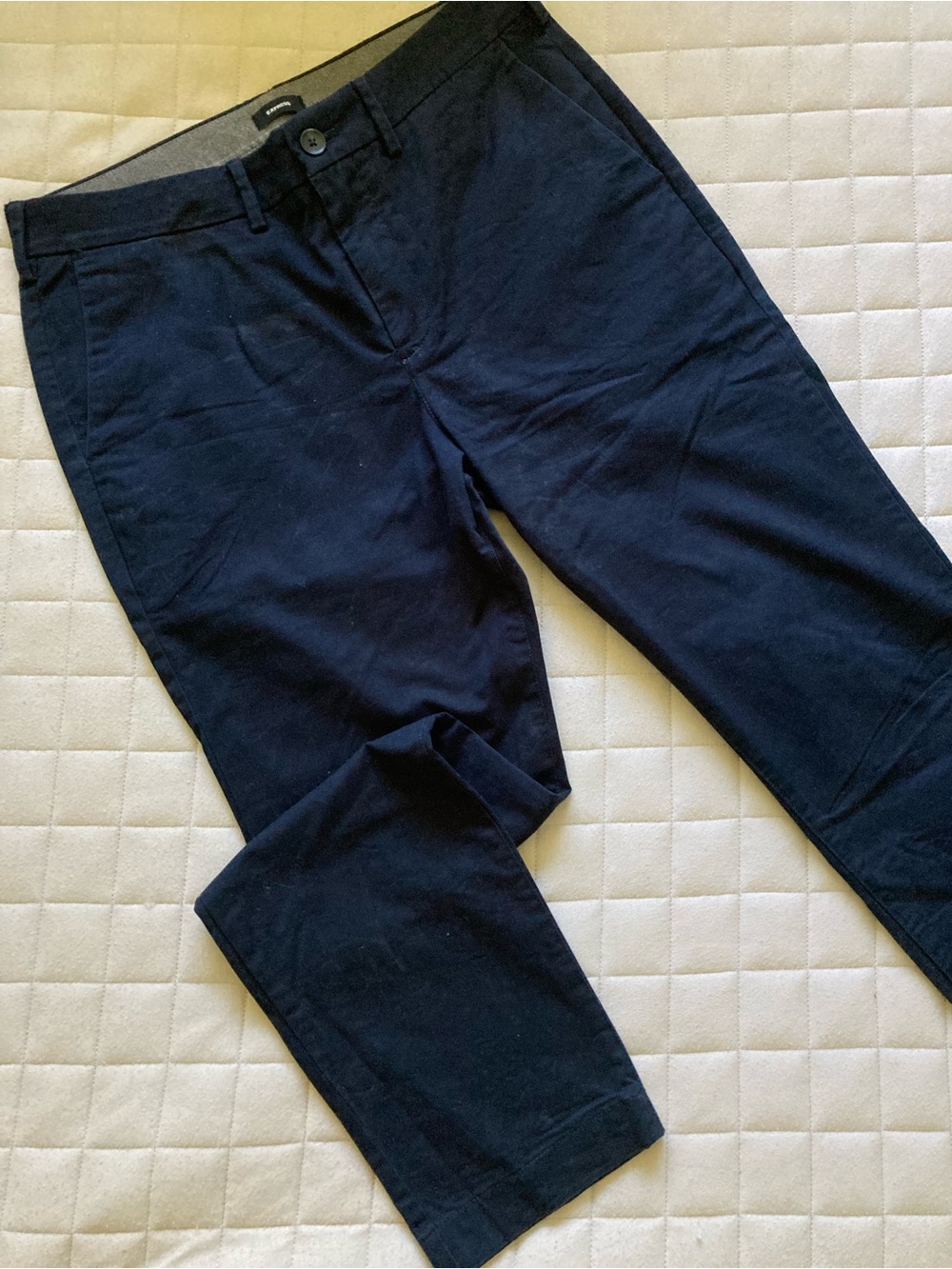 Express Men's Navy Chino Pants